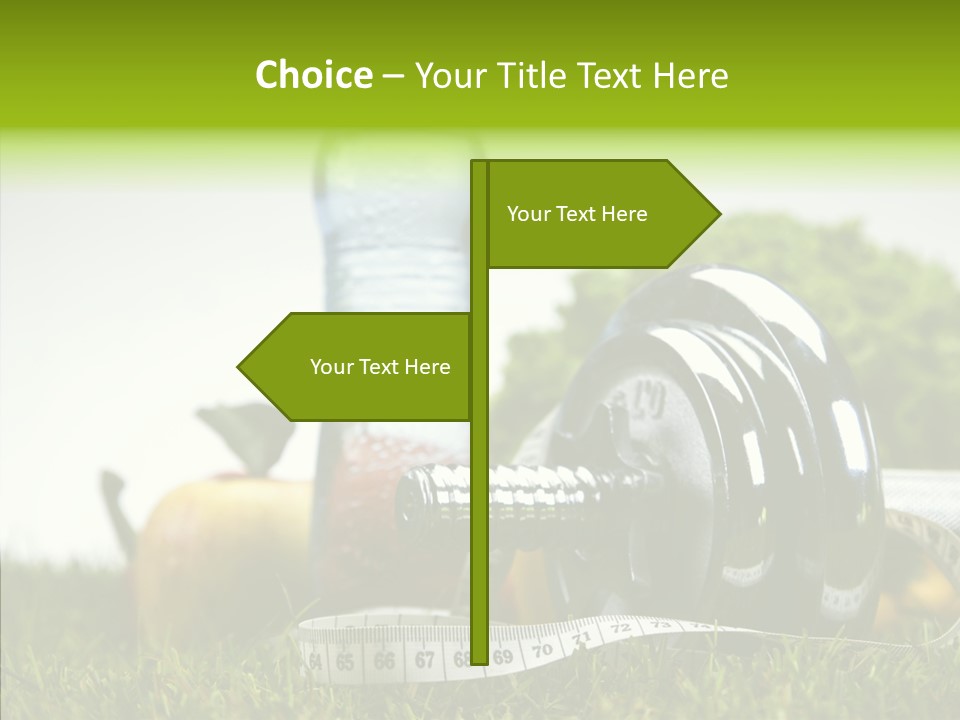 Vegetable Slim Fat PowerPoint Template