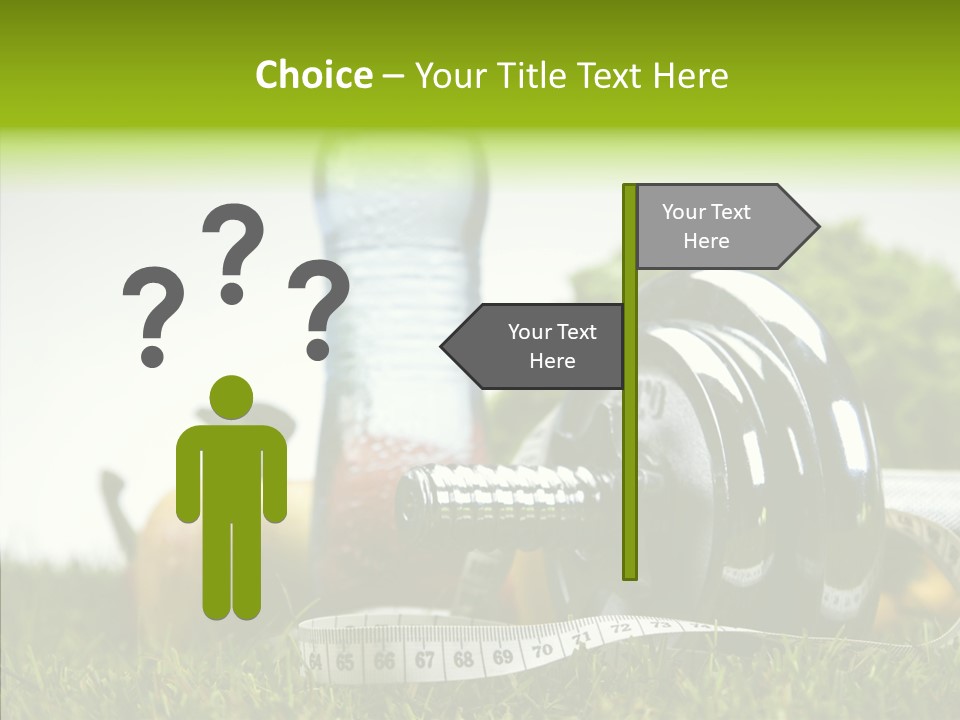 Vegetable Slim Fat PowerPoint Template