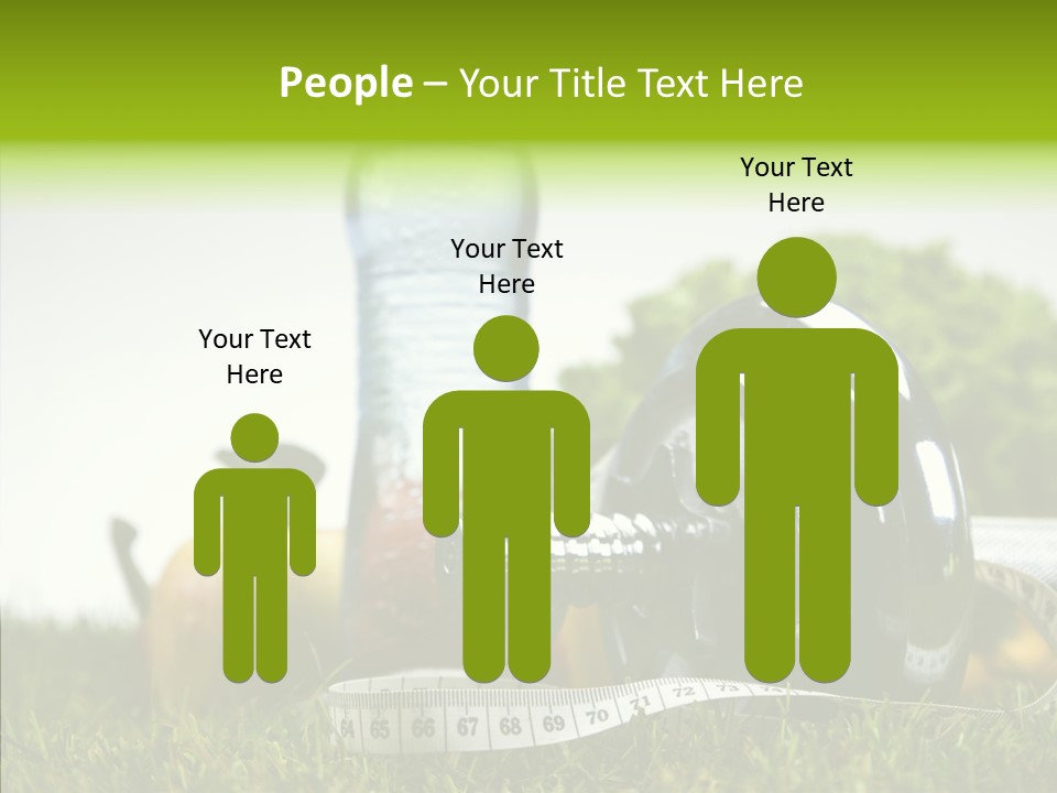 Vegetable Slim Fat PowerPoint Template