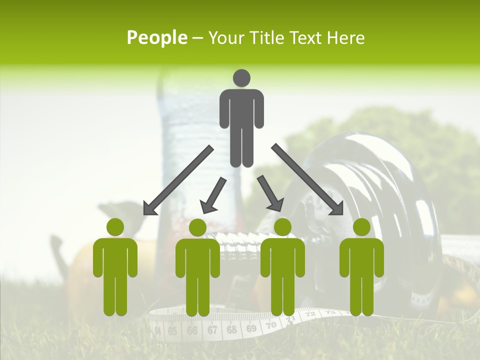 Vegetable Slim Fat PowerPoint Template