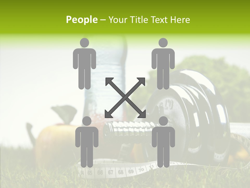 Vegetable Slim Fat PowerPoint Template