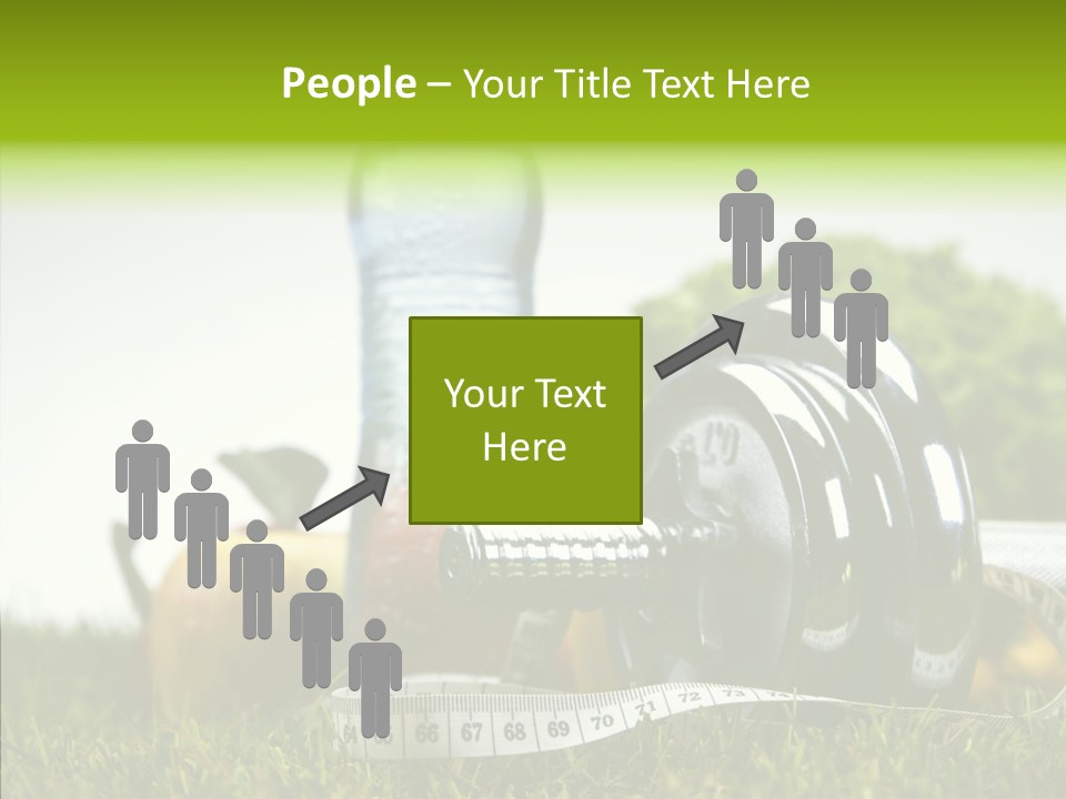 Vegetable Slim Fat PowerPoint Template