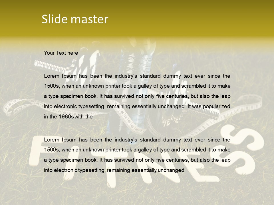 Thin Delicious Lunch PowerPoint Template