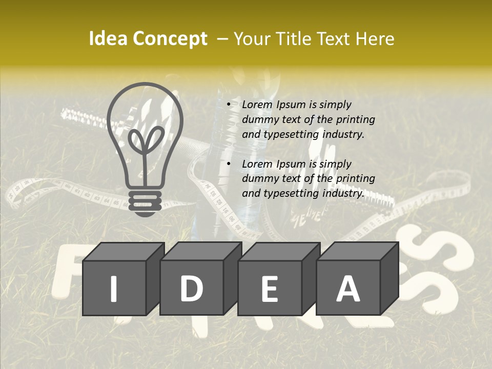 Thin Delicious Lunch PowerPoint Template