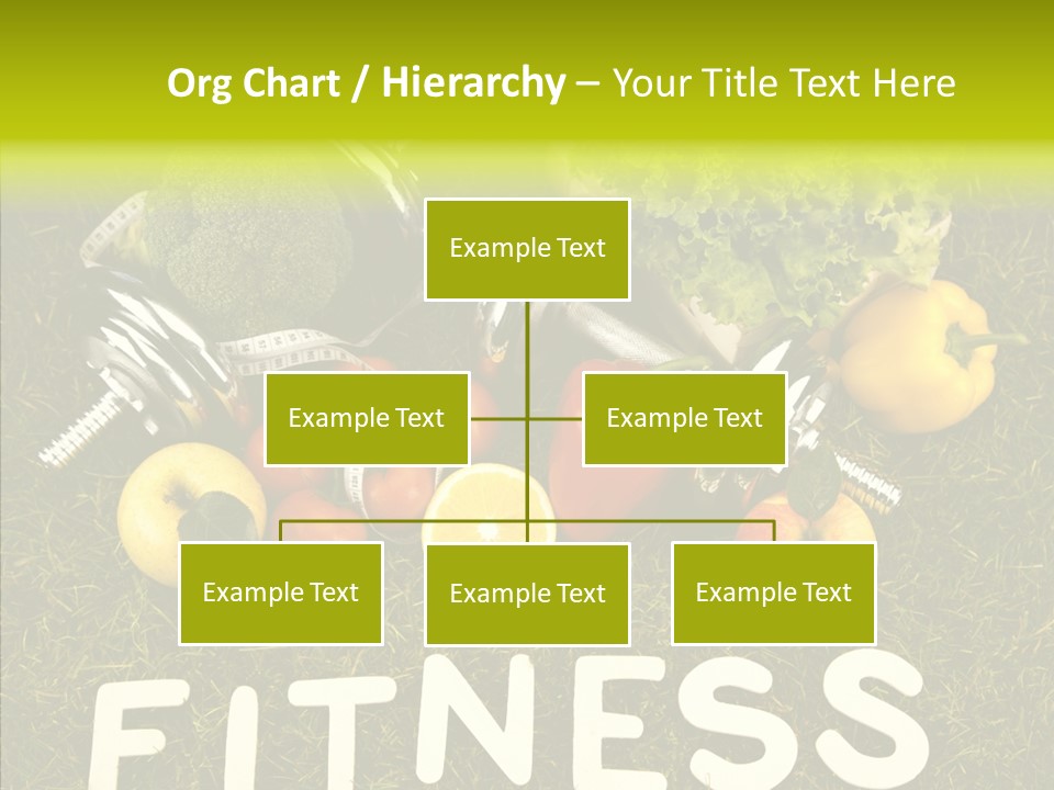 A Group Of Fruits And Vegetables Sitting On Top Of A Green Field PowerPoint Template