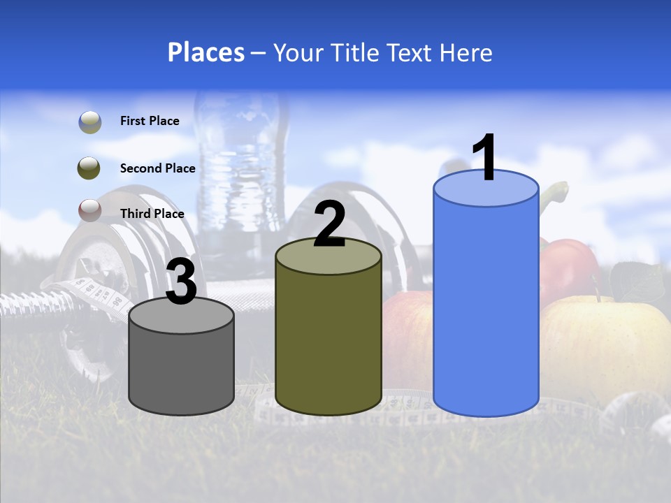 Centimeter Care Vitamin PowerPoint Template