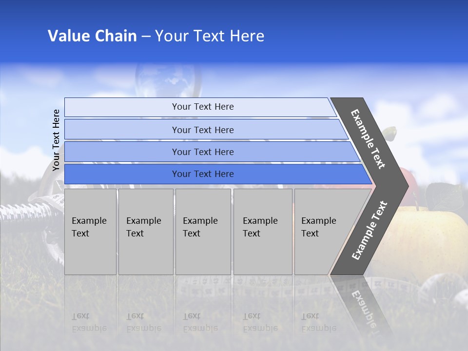 Centimeter Care Vitamin PowerPoint Template