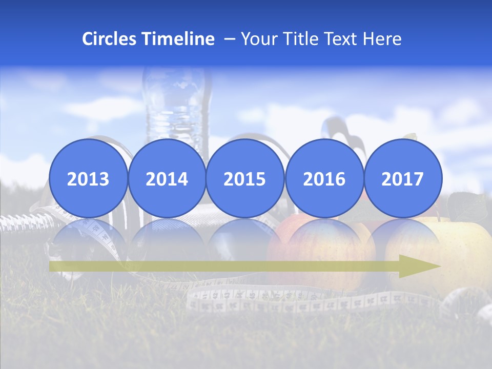 Centimeter Care Vitamin PowerPoint Template