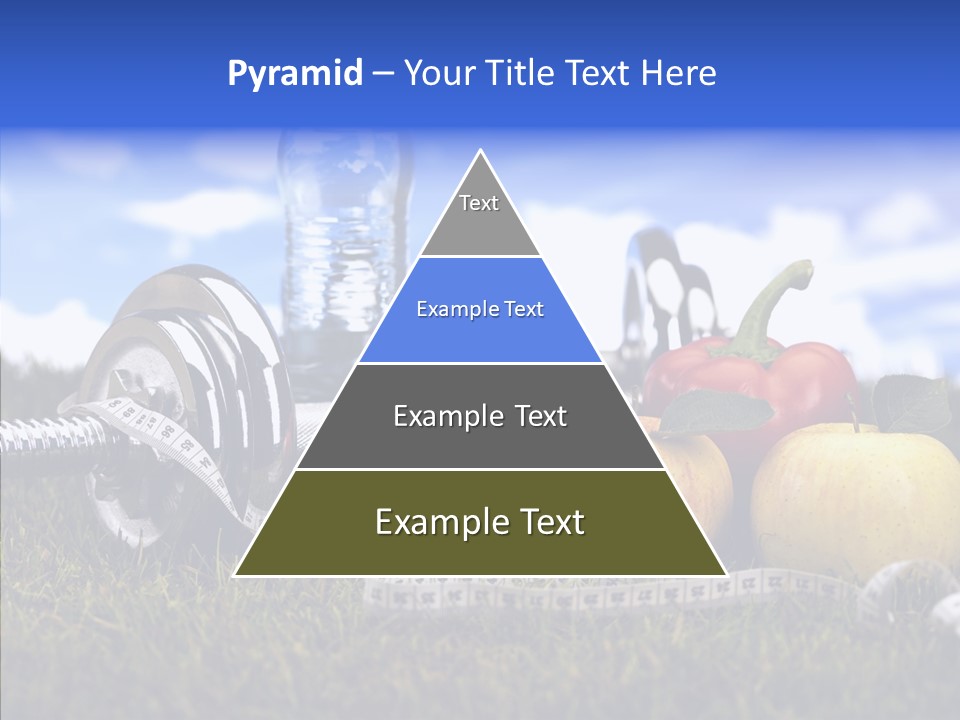 Centimeter Care Vitamin PowerPoint Template