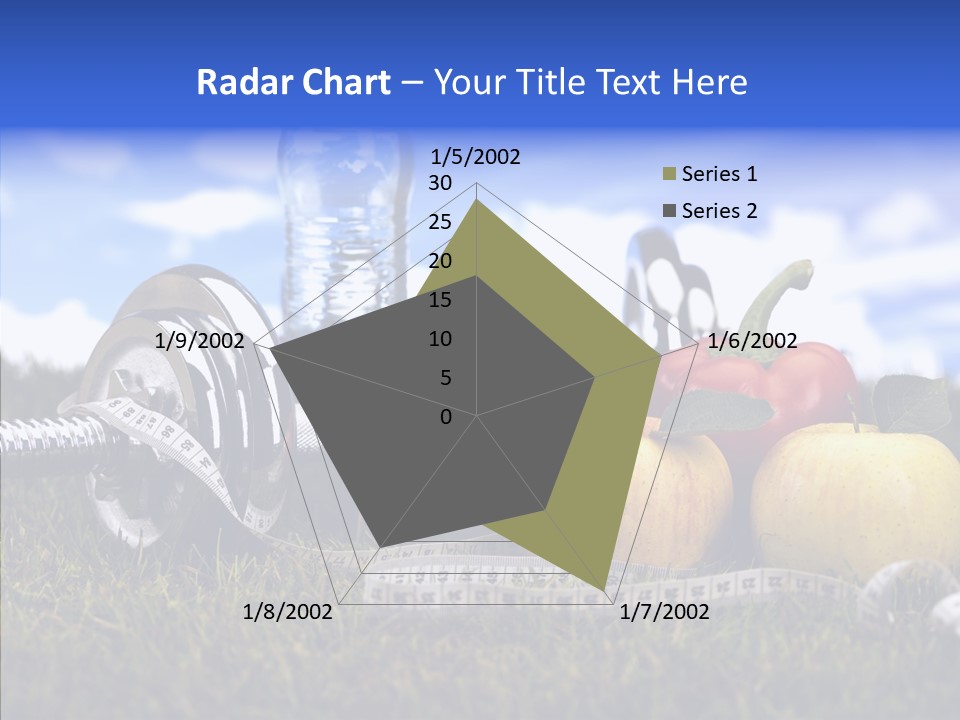 Centimeter Care Vitamin PowerPoint Template