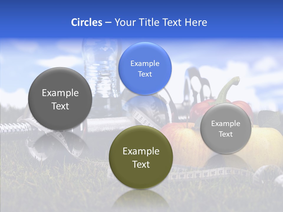 Centimeter Care Vitamin PowerPoint Template