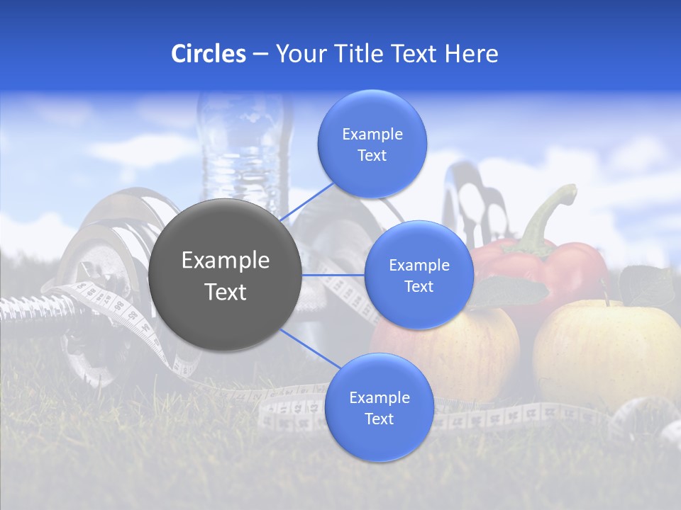 Centimeter Care Vitamin PowerPoint Template