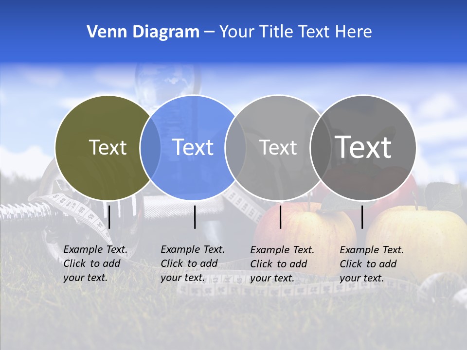 Centimeter Care Vitamin PowerPoint Template