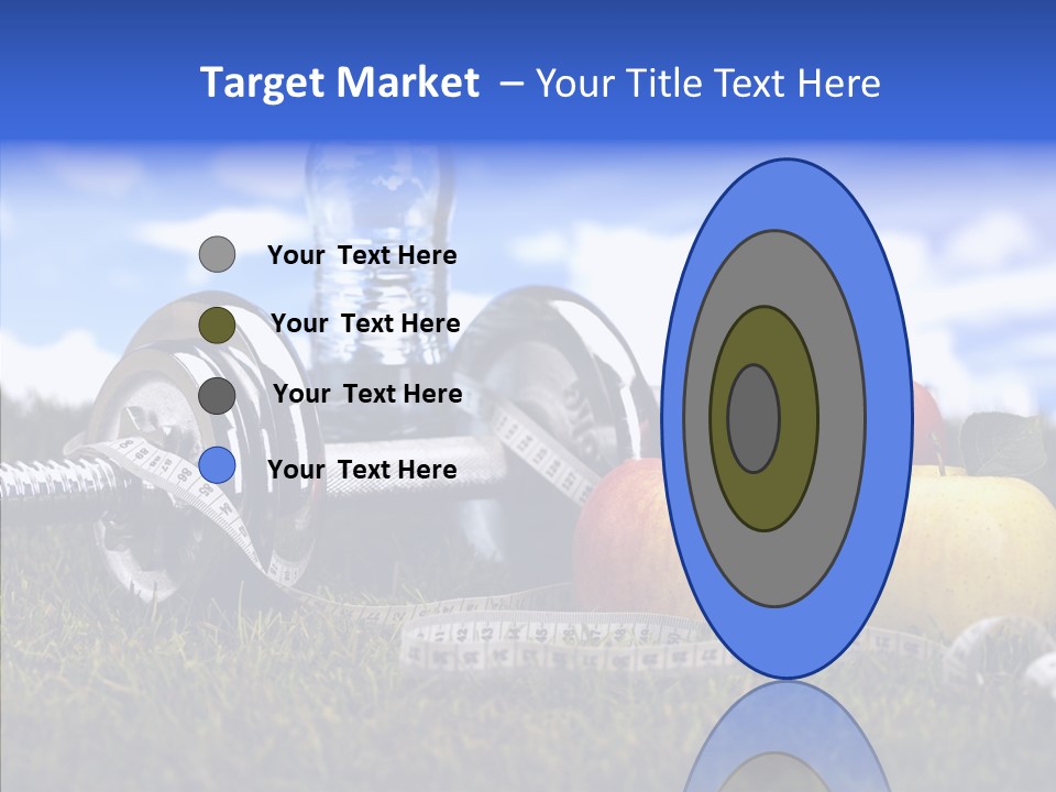 Centimeter Care Vitamin PowerPoint Template