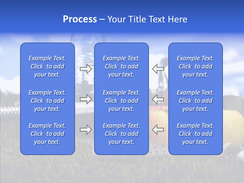 Centimeter Care Vitamin PowerPoint Template