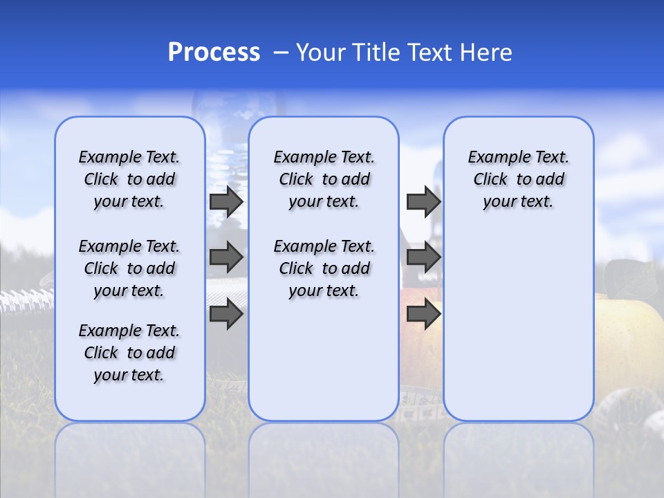 Centimeter Care Vitamin PowerPoint Template