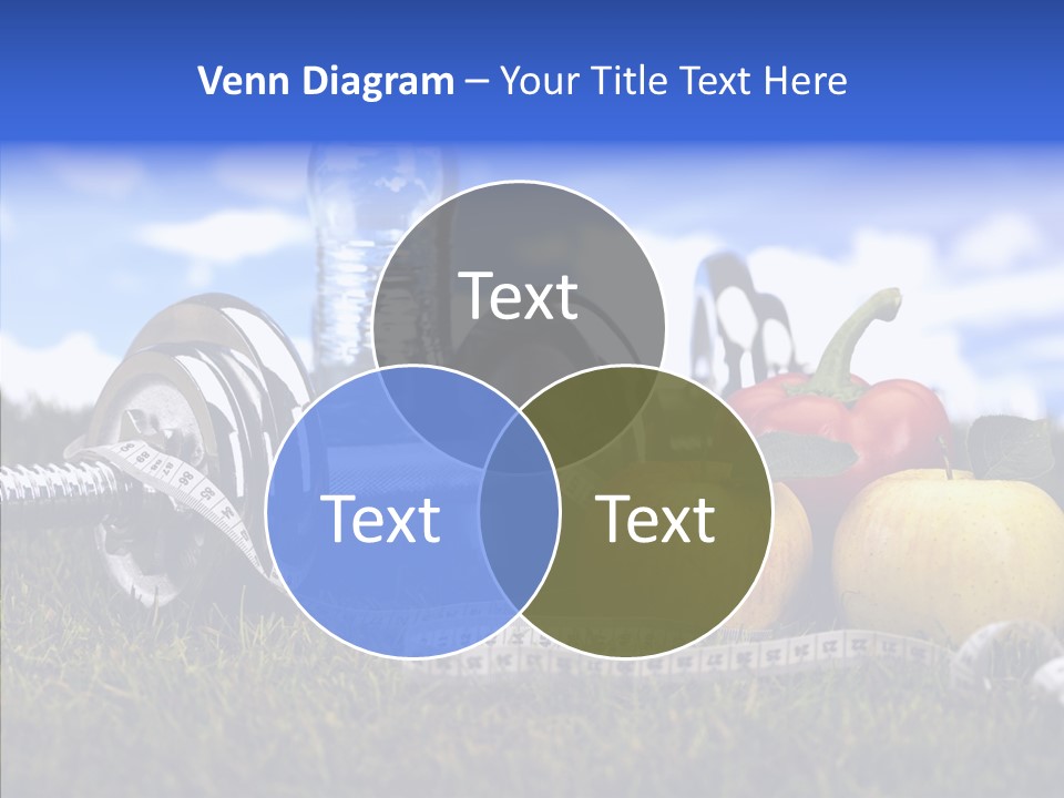 Centimeter Care Vitamin PowerPoint Template