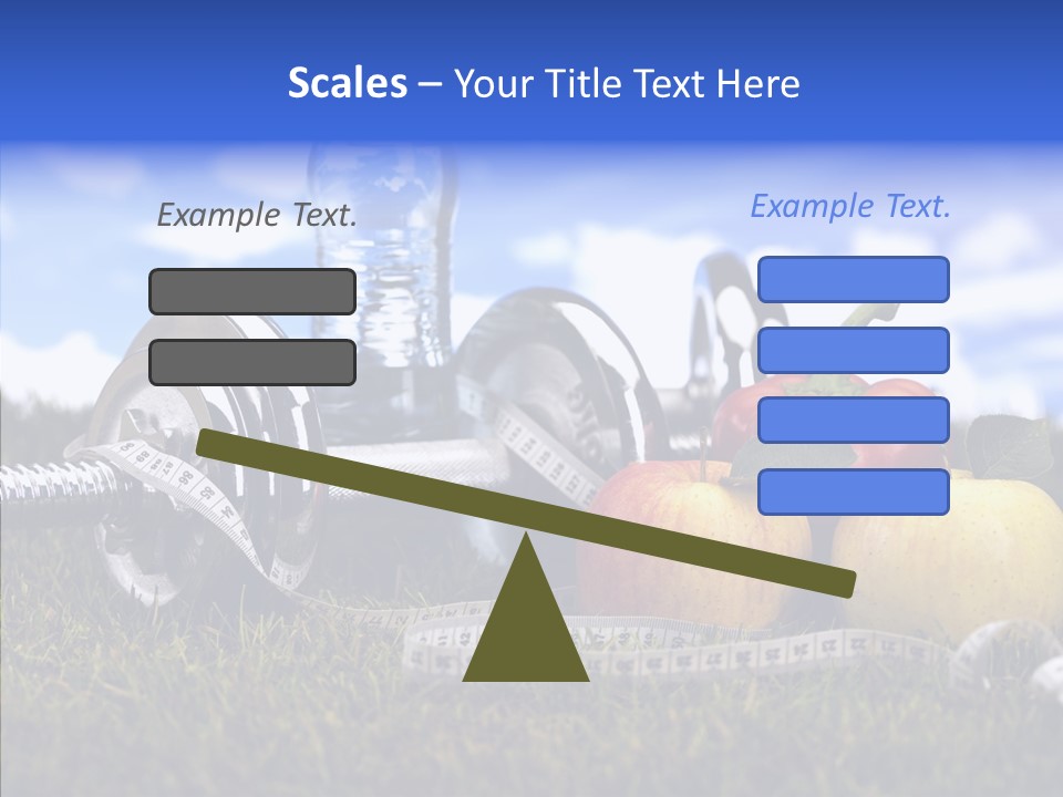 Centimeter Care Vitamin PowerPoint Template