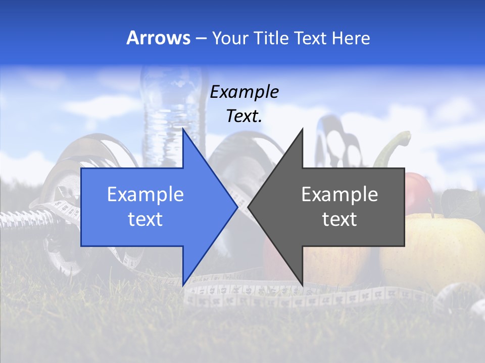 Centimeter Care Vitamin PowerPoint Template
