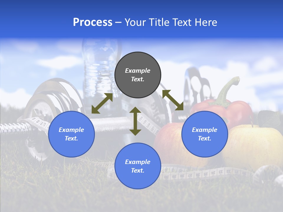Centimeter Care Vitamin PowerPoint Template