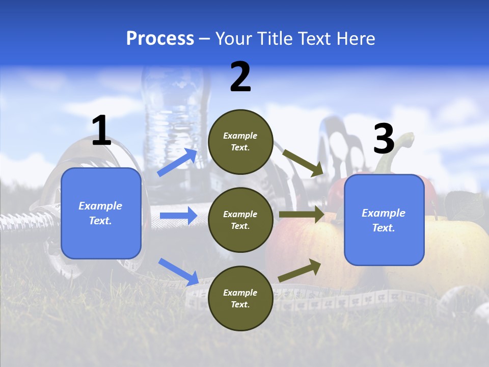 Centimeter Care Vitamin PowerPoint Template