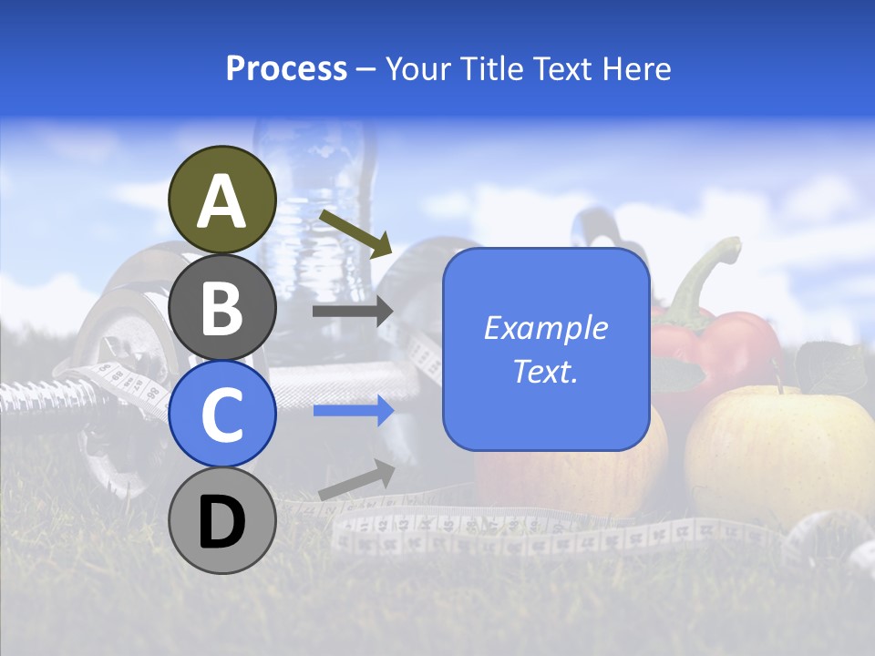 Centimeter Care Vitamin PowerPoint Template