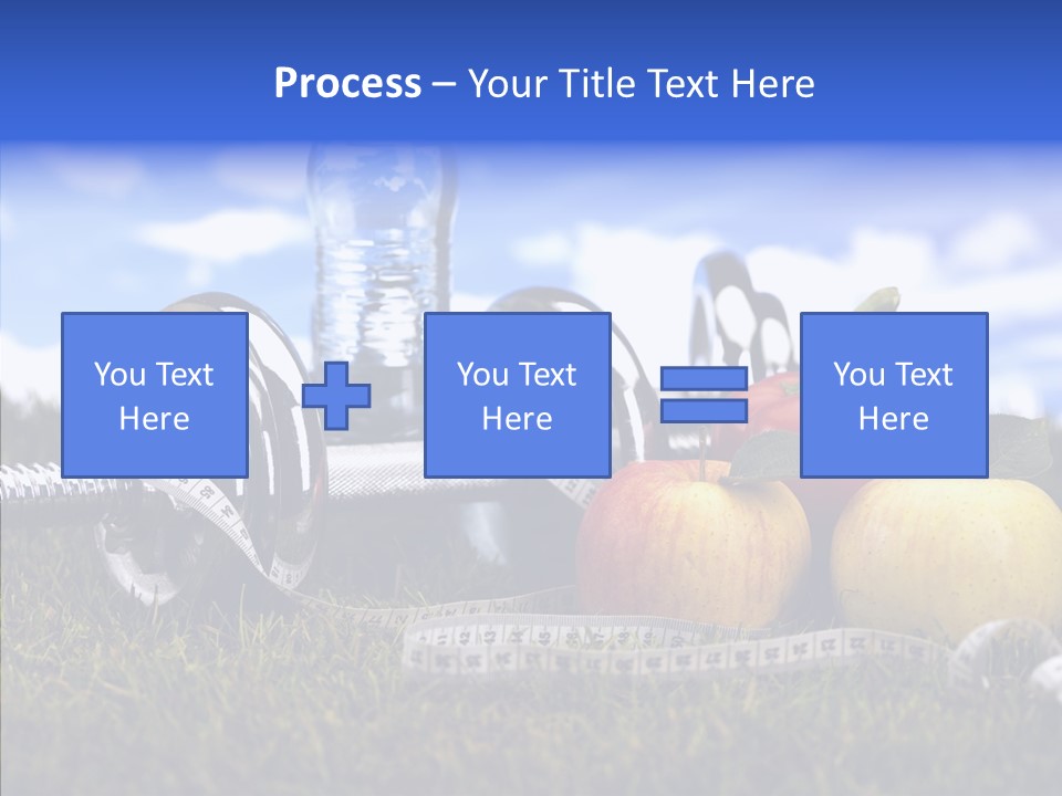 Centimeter Care Vitamin PowerPoint Template
