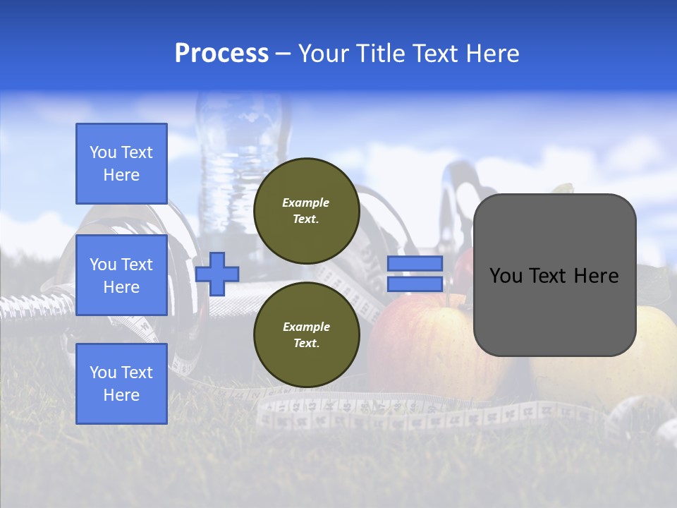 Centimeter Care Vitamin PowerPoint Template