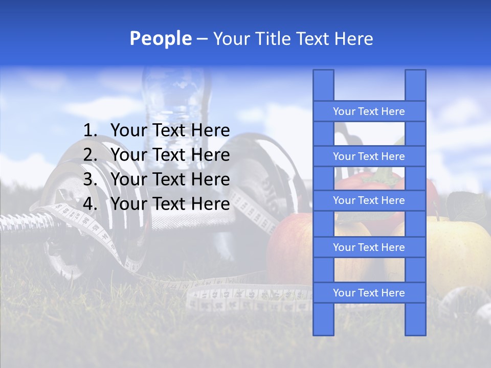 Centimeter Care Vitamin PowerPoint Template