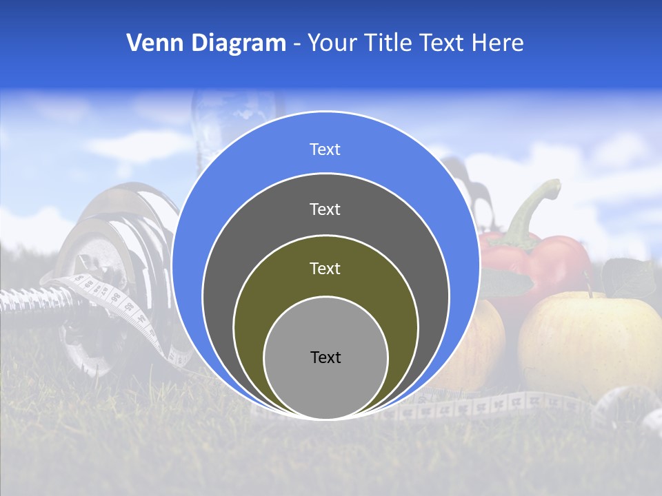 Centimeter Care Vitamin PowerPoint Template
