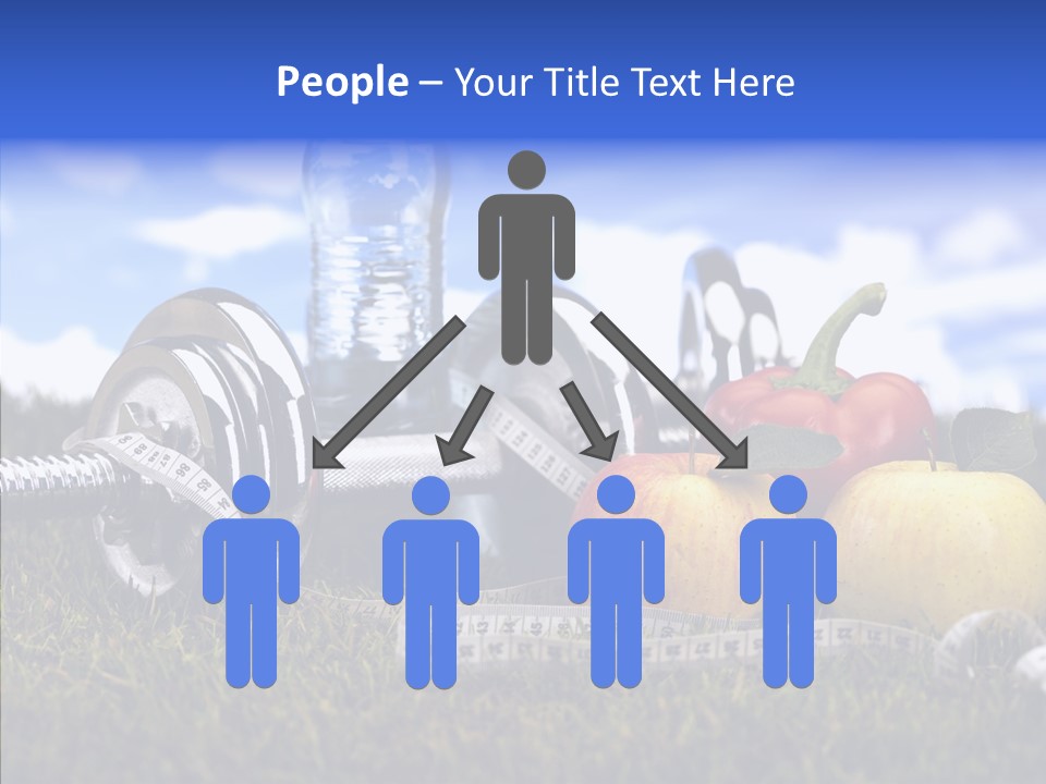 Centimeter Care Vitamin PowerPoint Template