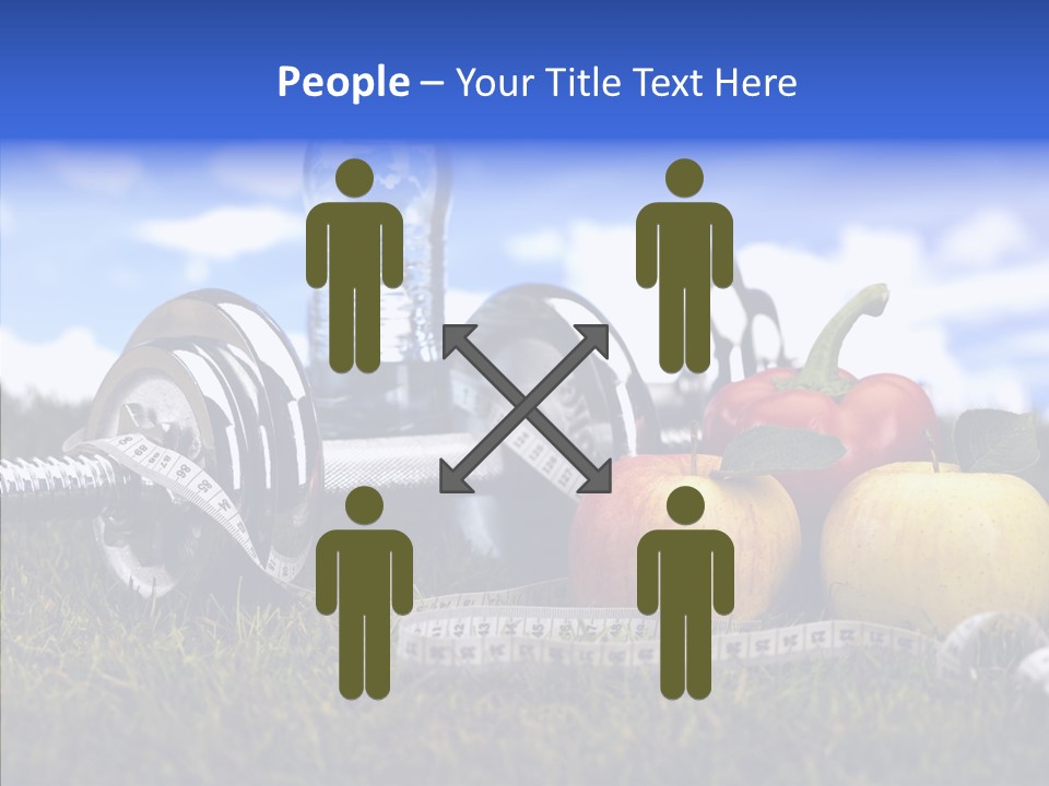 Centimeter Care Vitamin PowerPoint Template