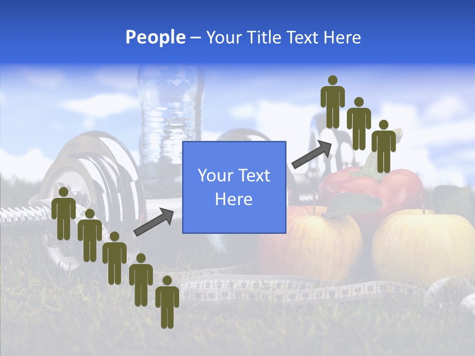 Centimeter Care Vitamin PowerPoint Template
