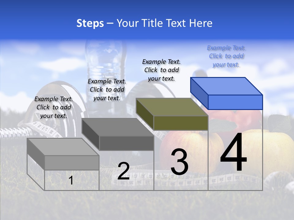 Centimeter Care Vitamin PowerPoint Template
