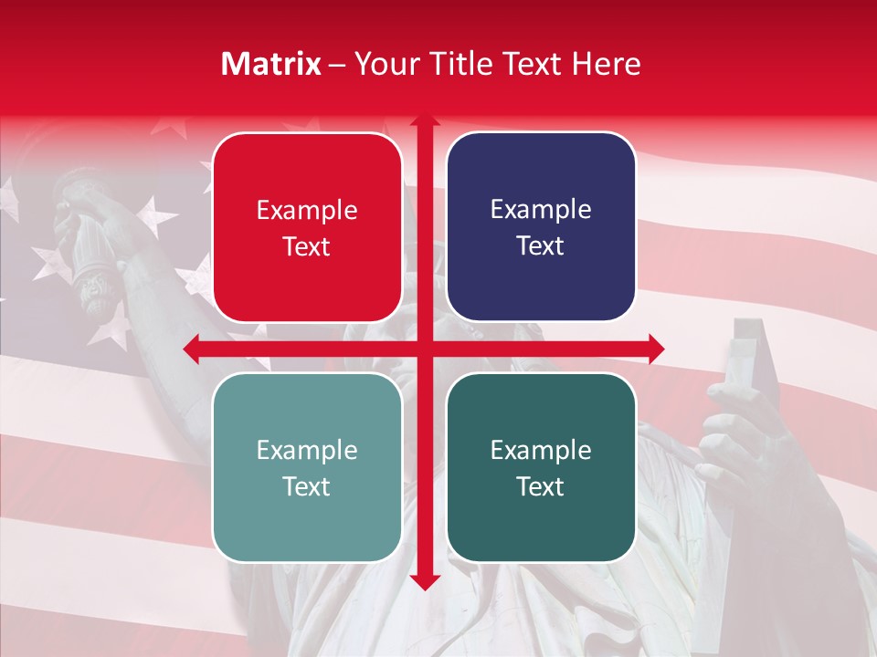 Flambeau Fanion Monument PowerPoint Template