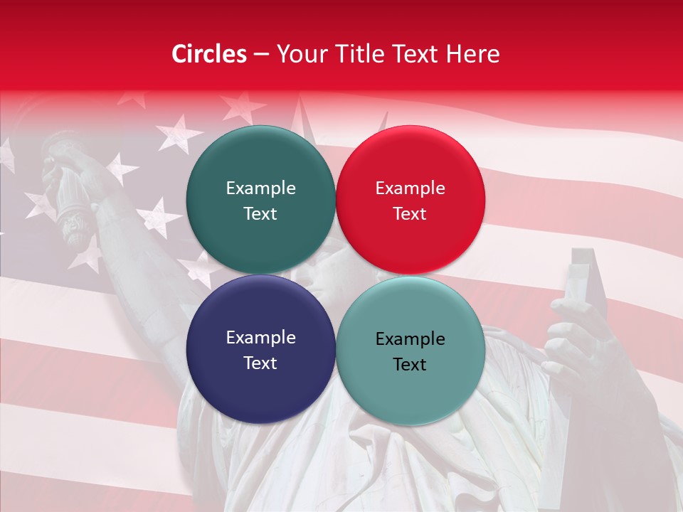 Flambeau Fanion Monument PowerPoint Template