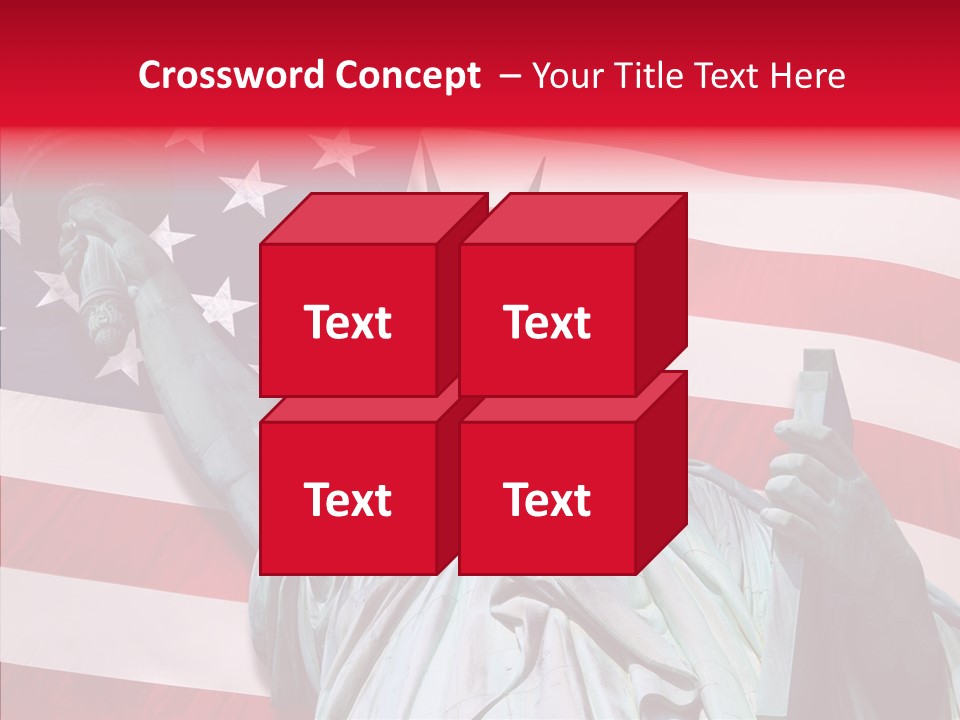 Flambeau Fanion Monument PowerPoint Template