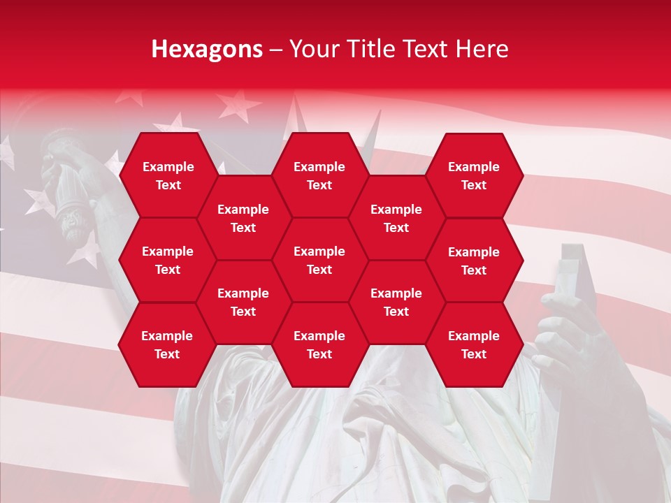 Flambeau Fanion Monument PowerPoint Template