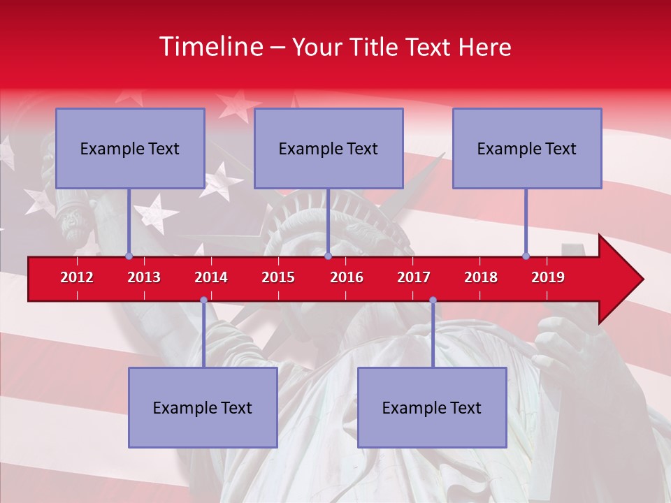 Flambeau Fanion Monument PowerPoint Template