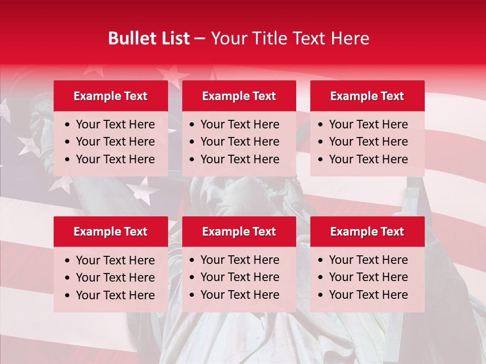 Flambeau Fanion Monument PowerPoint Template