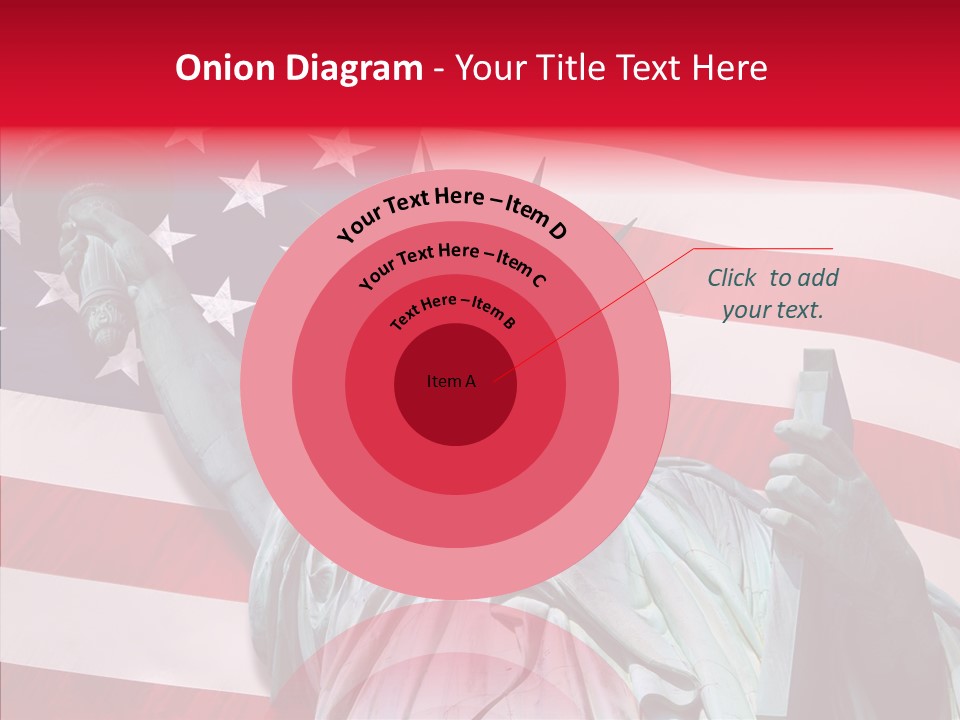 Flambeau Fanion Monument PowerPoint Template