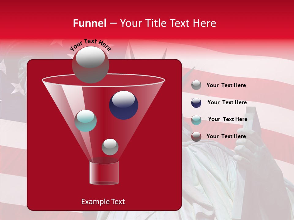 Flambeau Fanion Monument PowerPoint Template