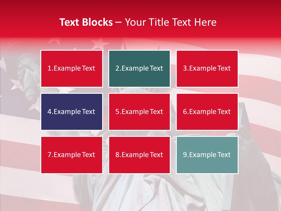 Flambeau Fanion Monument PowerPoint Template