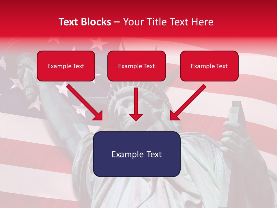 Flambeau Fanion Monument PowerPoint Template
