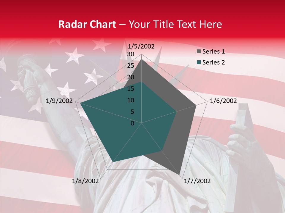 Flambeau Fanion Monument PowerPoint Template