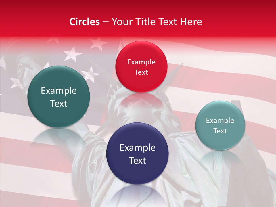 Flambeau Fanion Monument PowerPoint Template