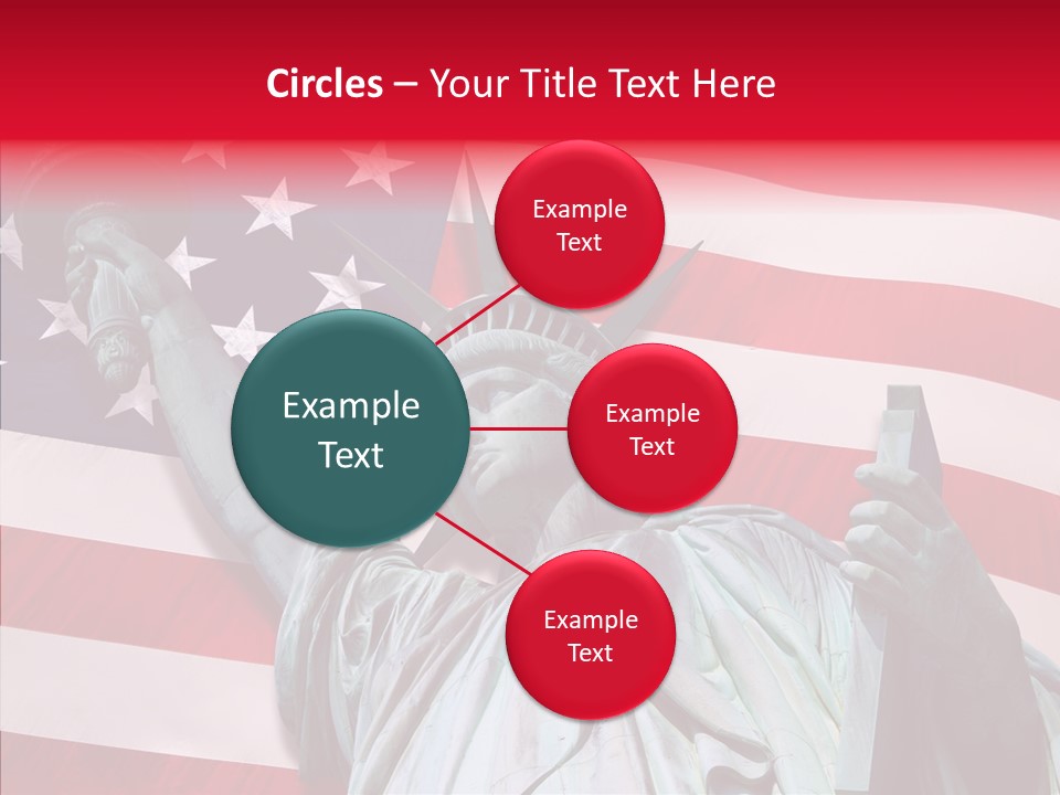 Flambeau Fanion Monument PowerPoint Template