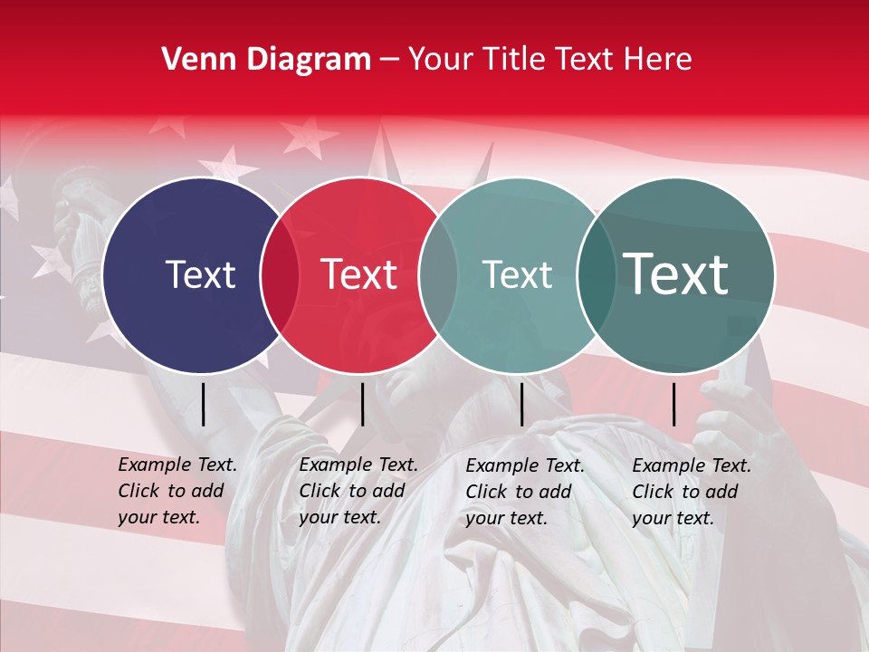 Flambeau Fanion Monument PowerPoint Template