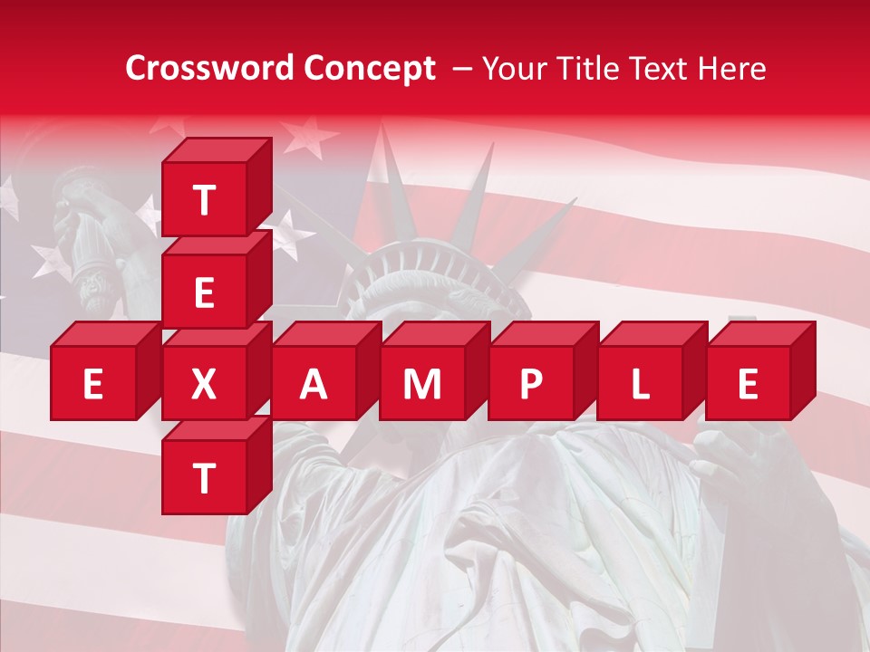 Flambeau Fanion Monument PowerPoint Template