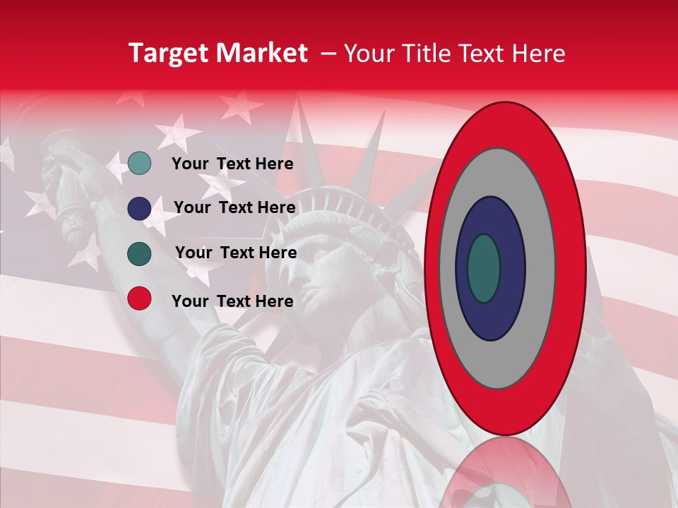 Flambeau Fanion Monument PowerPoint Template